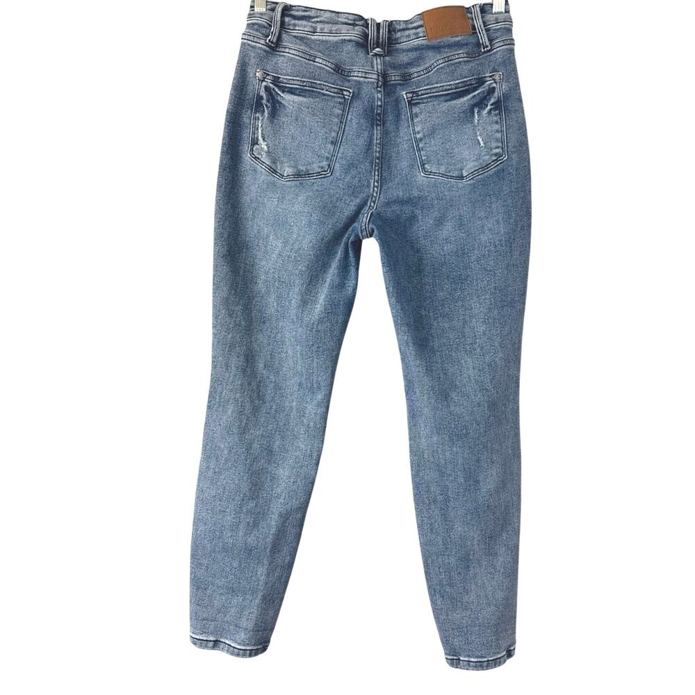 Judy Blue Boho Babe Vintage High Rise Slim Fit Jeans Size 9/29 *88617 EUC - Picture 4 of 13